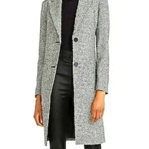 Express Women's Two Button Car Coat S
